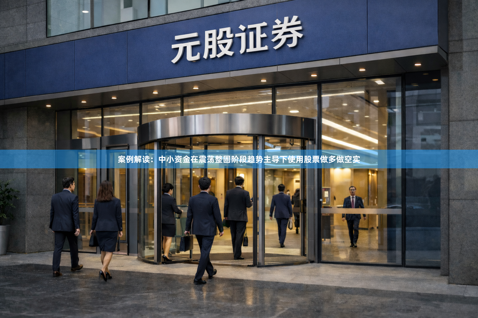 案例解读：中小资金在震荡整固阶段趋势主导下使用股票做多做空实